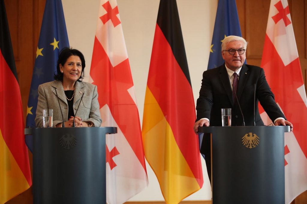 Frank-Walter Steinmeier – Georgia has been an exemplary country for years
