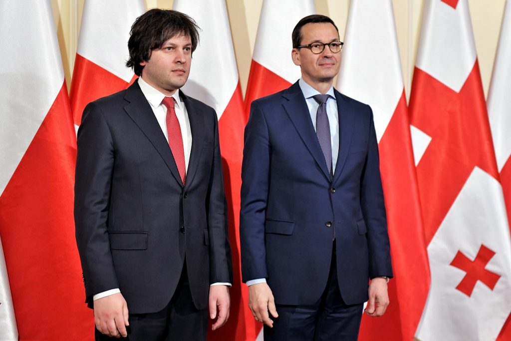 Ираклий Кобахидзе встретился с премьер-министром Польши