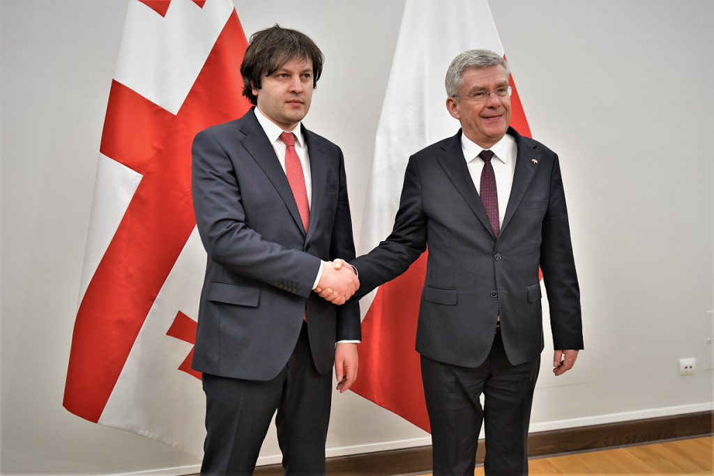 Ираклий Кобахидзе встретился с маршалом Сената Польши