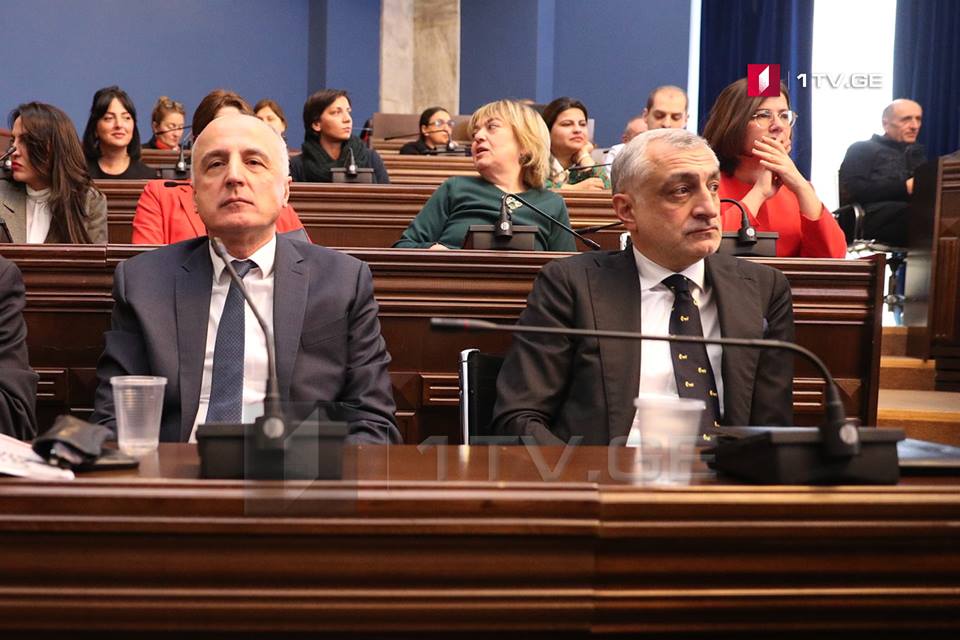 Сегодня в парламентском финансово-бюджетном комитете заслушают Мамуки Хазарадзе и Бадри Джапаридзе.