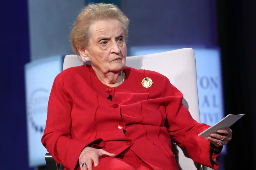 Madeleine Albright - NATO door should be open for new members including Georgia