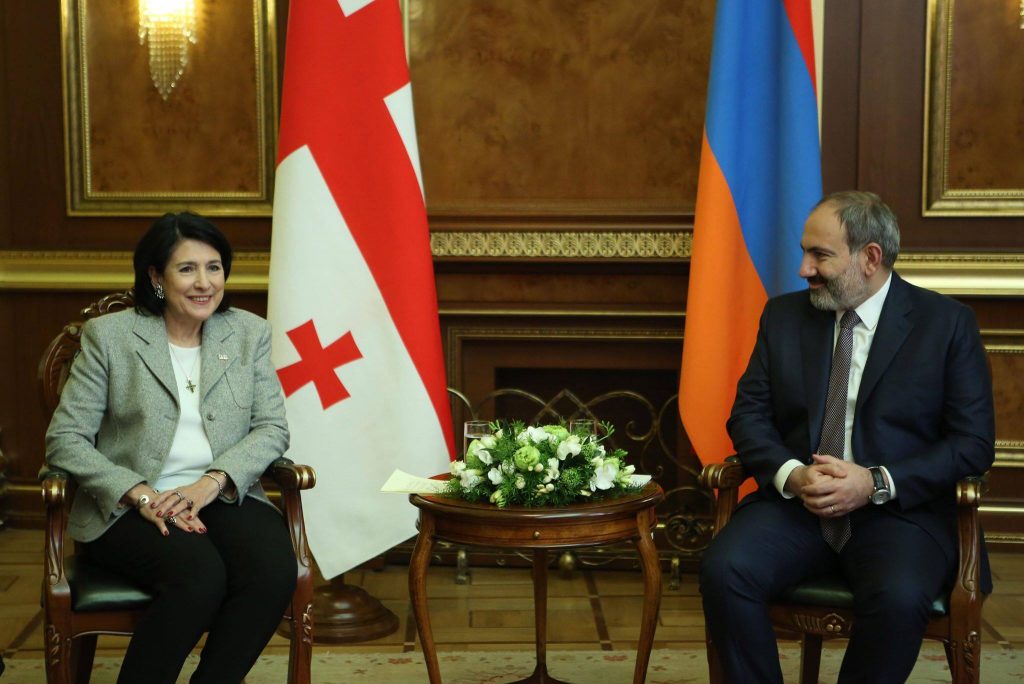 Саломе Зурабишвили поставила вопрос о возобновлении соглашения о сотрудничестве между Грузией и Арменией в сфере культуры