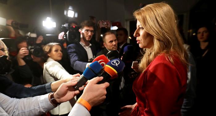 Slovakiya prezident seçkilərində Zuzana Çaputova liderlik edir