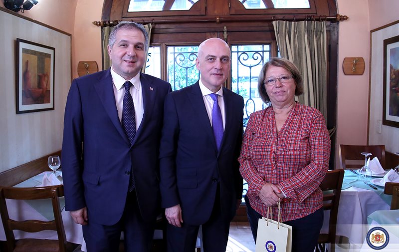 Давид Залкалиани встретился с председателем группы дружбы с Грузией в Палате представителей Уругвая