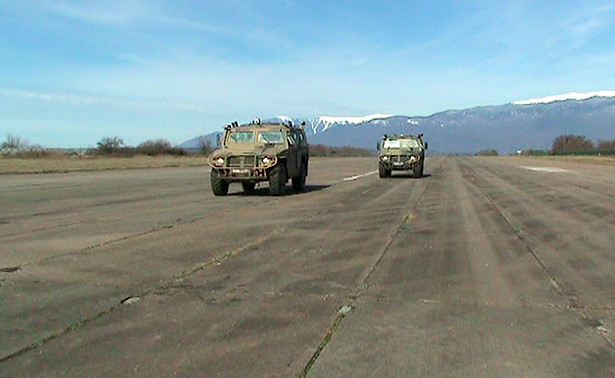 Россия привезла в оккупированную Абхазию новейшие военные машины
