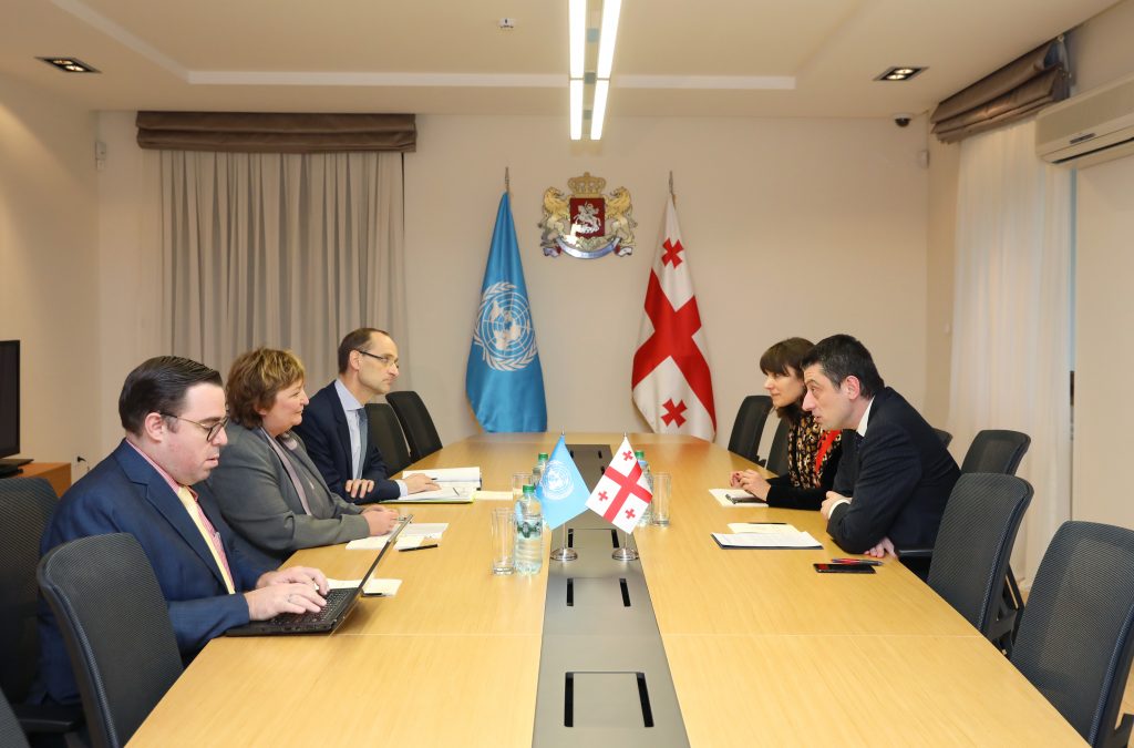 Head of UNHCR European Office meets with Minister of Internal Affairs