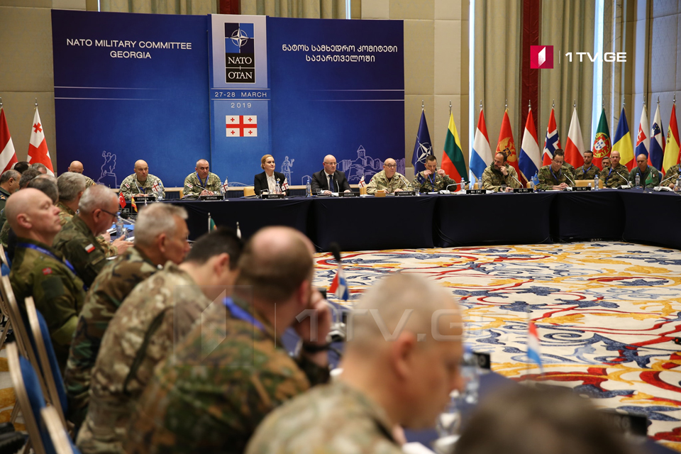 Военный комитет НАТО проводит заседание в формате сотрудничества НАТО-Грузия [фото]