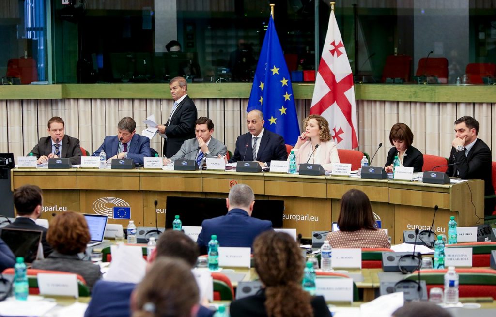 EU-Georgia Association Parliamentary Committee positively assesses the progress achieved by Georgia in 2014-2018