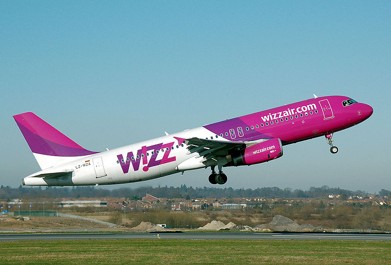 Авиакомпания «Wizz Air» будет выполнять полеты по восьми новым направлениям из Кутаиси