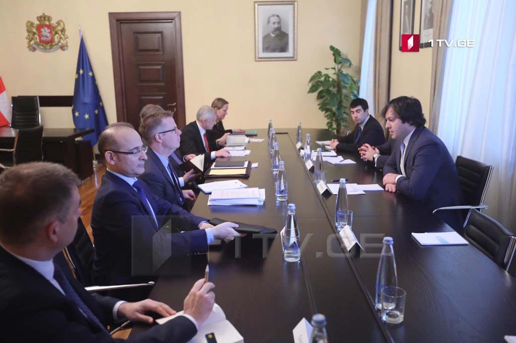 Irakli Kobakhidze meets with the Venice Commission Delegation