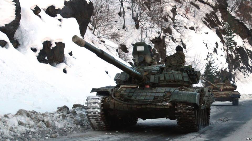 На российской военной базе в оккупированном Цхинвальском регионе была объявлена учебная тревога