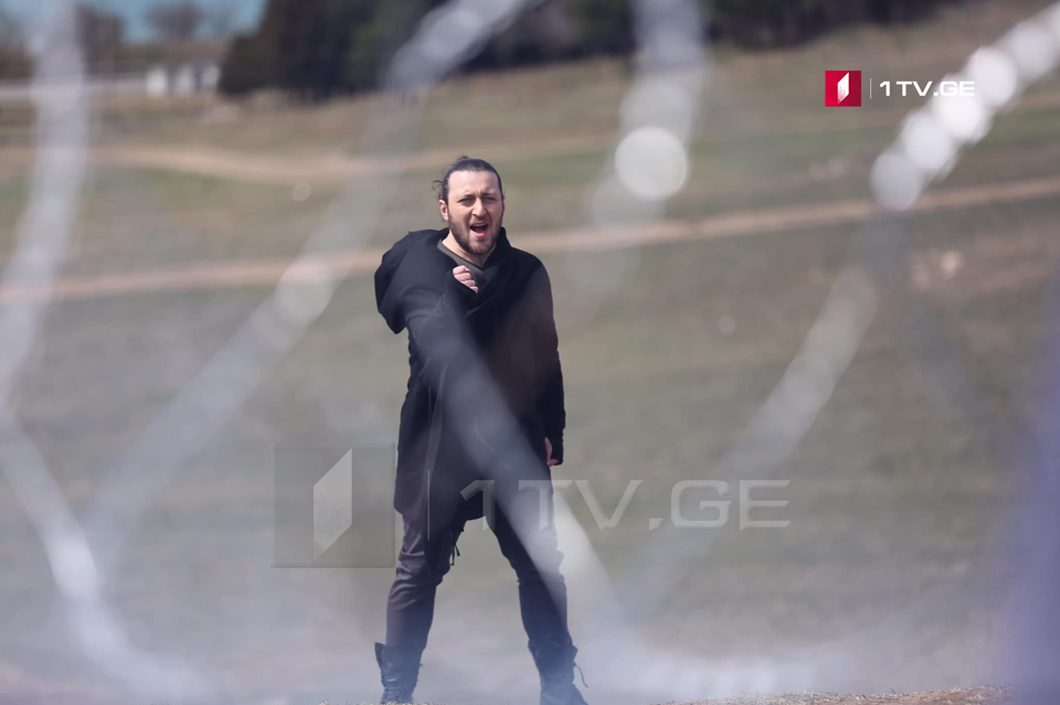 Shooting of video clip on entry song of Oto Nemsadze ends today (Photo)