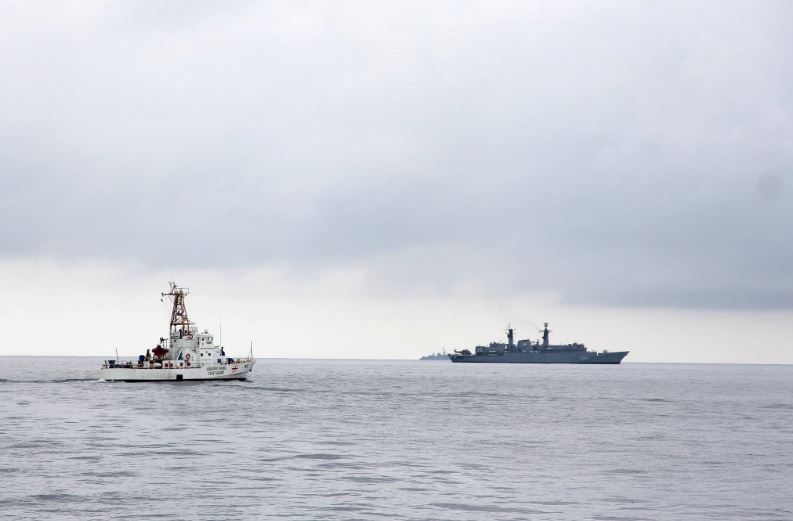 Состоялись совместные учения кораблей НАТО и Службы береговой охраны МВД Грузии