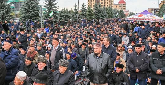 Восемь участников акций протеста задержаны в Ингушетии