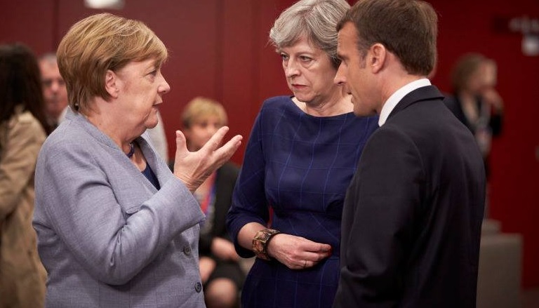 Britaniyanın baş naziri Tereza Mey, Anqela Merkel və Emanuel Makronla danışıqlar aparacaq