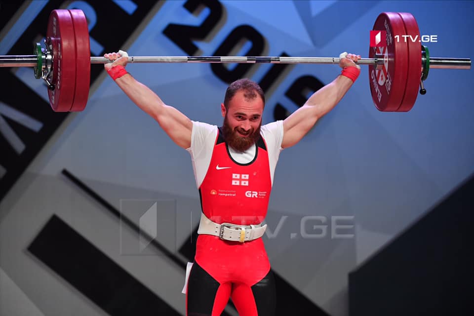 Гога Чхеидзе установил рекорд Европы среди тяжелоатлетов до 23-х лет