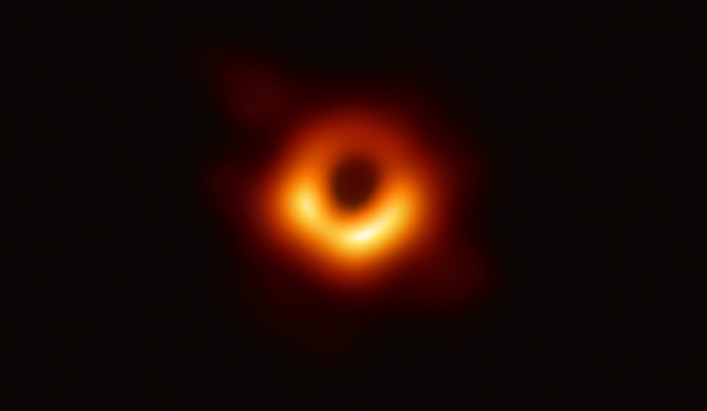 Black hole picture captured for first time in space ‘breakthrough’
