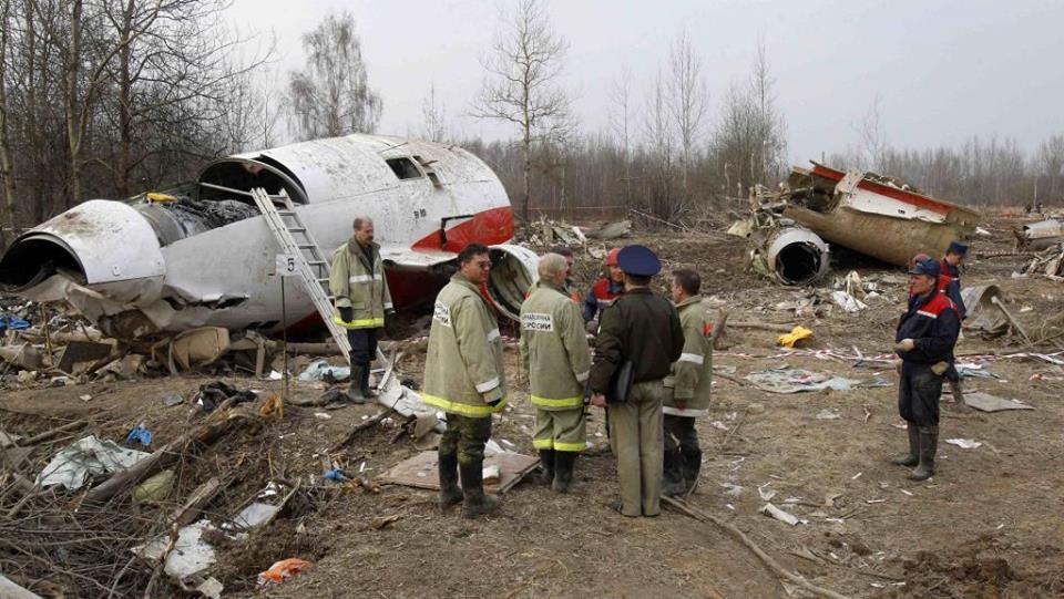 Согласно выводу британских экспертов, причиной трагедии самолета Леха Качинского был взрыв