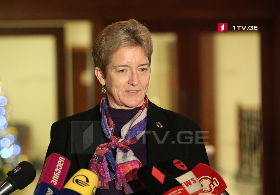Louisa Vinton: We are glad that confrontation was replaced by negotiations in Pankisi Gorge, we expect positive results