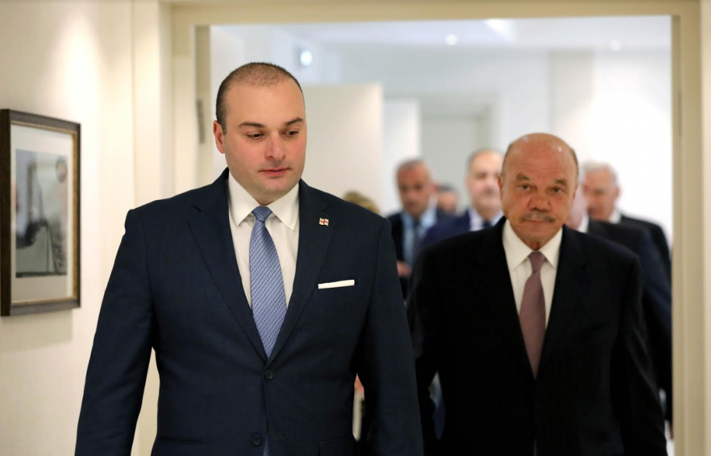 Премьер-министр Грузии встретился с президентом Сената Иорданского Хашимитского Королевства