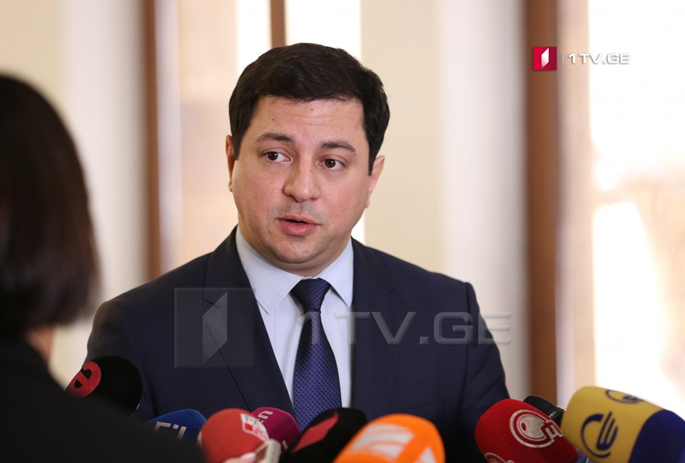 Арчил Талаквадзе - На пленарном заседании парламента стало очевидно, что целью оппозиции было не принятие хорошего законопроекта, а блокирование процесса
