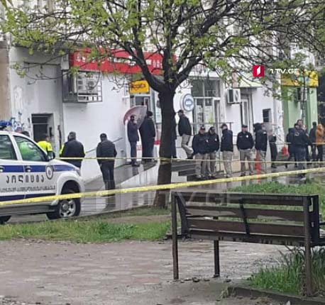В Тбилиси на улице Сухишвили ограбили филиал "Либерти банка"