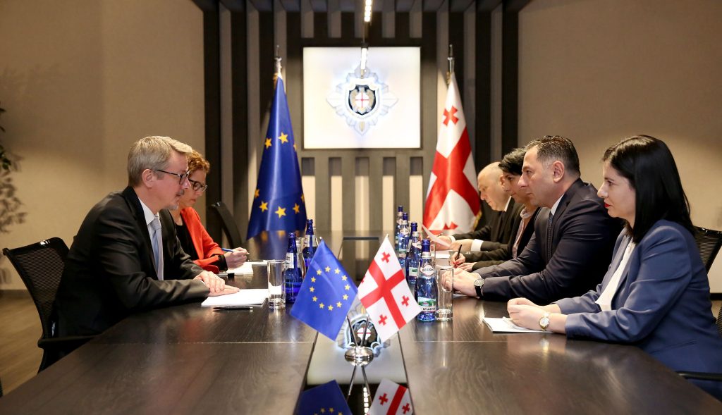 Глава Службы государственной безопасности встретился с послом ЕС в Грузии