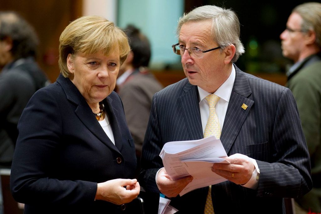 Жан-Клод Юнкер считает, что Ангела Меркель является лучшим кандидатом на пост президента Еврокомиссии