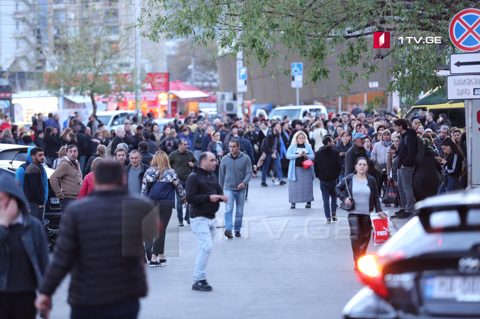 Что происходит на улицах Тбилиси после остановки первой линии метро [фото]