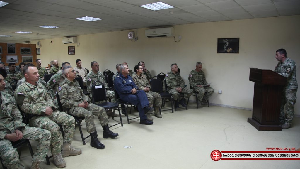 Военные, участвующие в миссии «Решительная поддержка», отметили День сил обороны Грузии в Кабуле