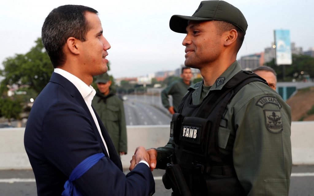 Xuan Quaido bəyan edir ki, Venesuelada hərbi çevriliş baş verməyəcək və dinc etiraz davam edəcək