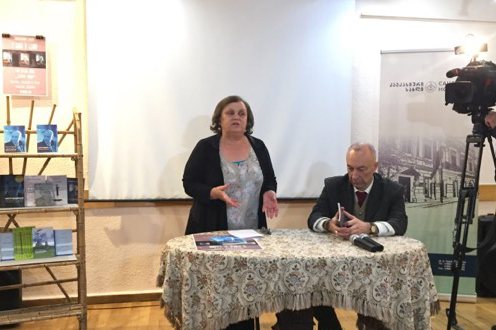 Presentation of translated editions of poem “Jakomo Ponti” by Davit Maghradze held