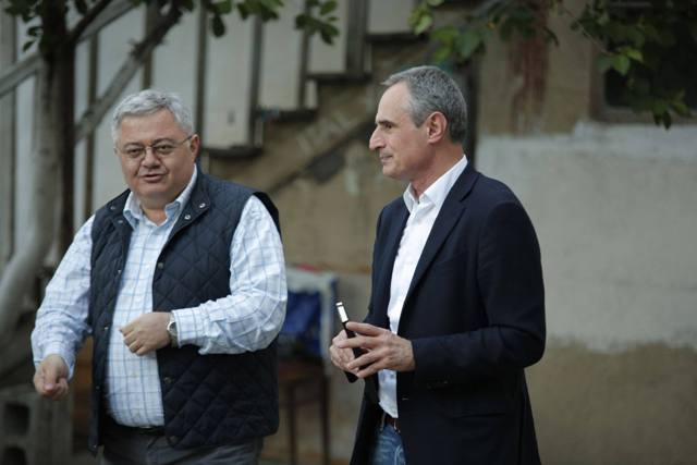 Давид Усупашвили поддерживает Шалву Шавгулидзе на промежуточных выборах на Мтацминда