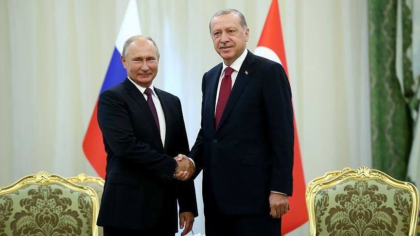 Эрдоган и Путин в ходе телефонного разговора обсудили ситуацию создавшуюся в провинции Идлиб