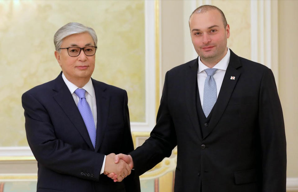 Мамука Бахтадзе и Касым-Жомарт Токаев обсудили вопросы углубления торгово-экономических отношений
