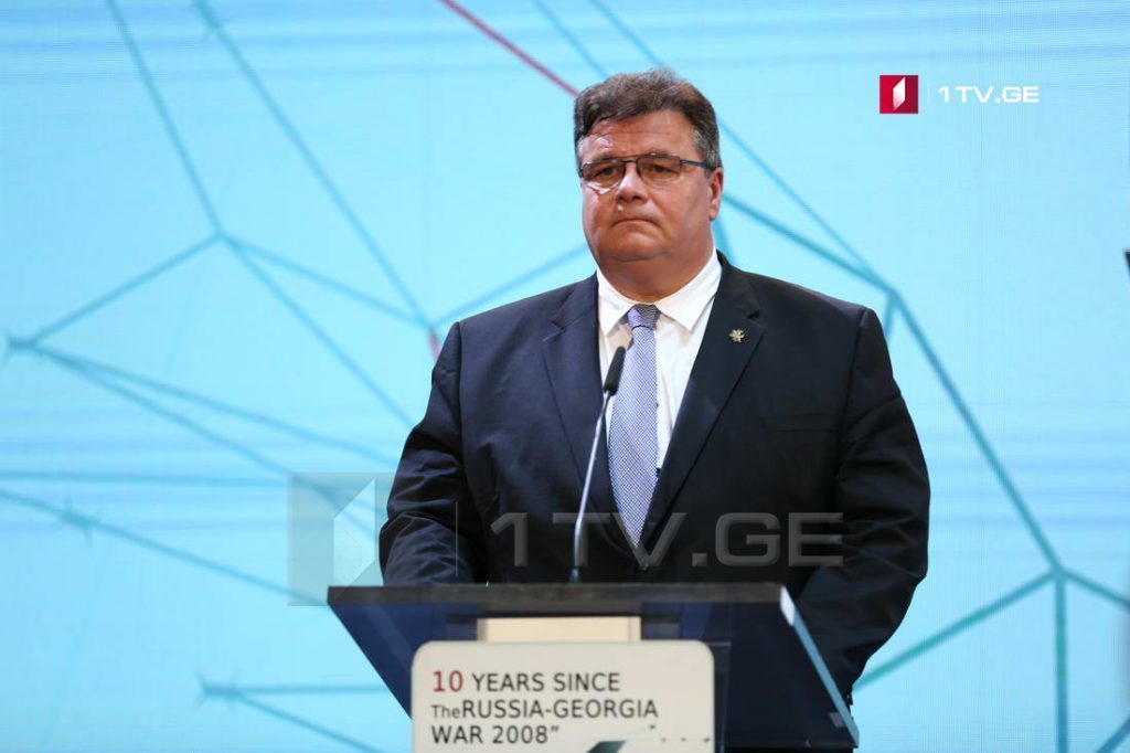 Linas Linkevičius: When document of Council of Europe speaks about the occupied regions, this is another support to Georgia's territorial integrity