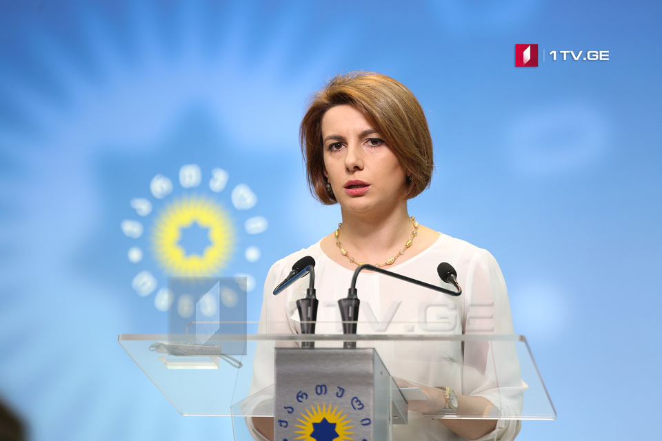 Tamar Chugoshvili: National Movement is well aware that they will lose the elections in Zugdidi, correspondingly, they are trying to introduce tension and disorder