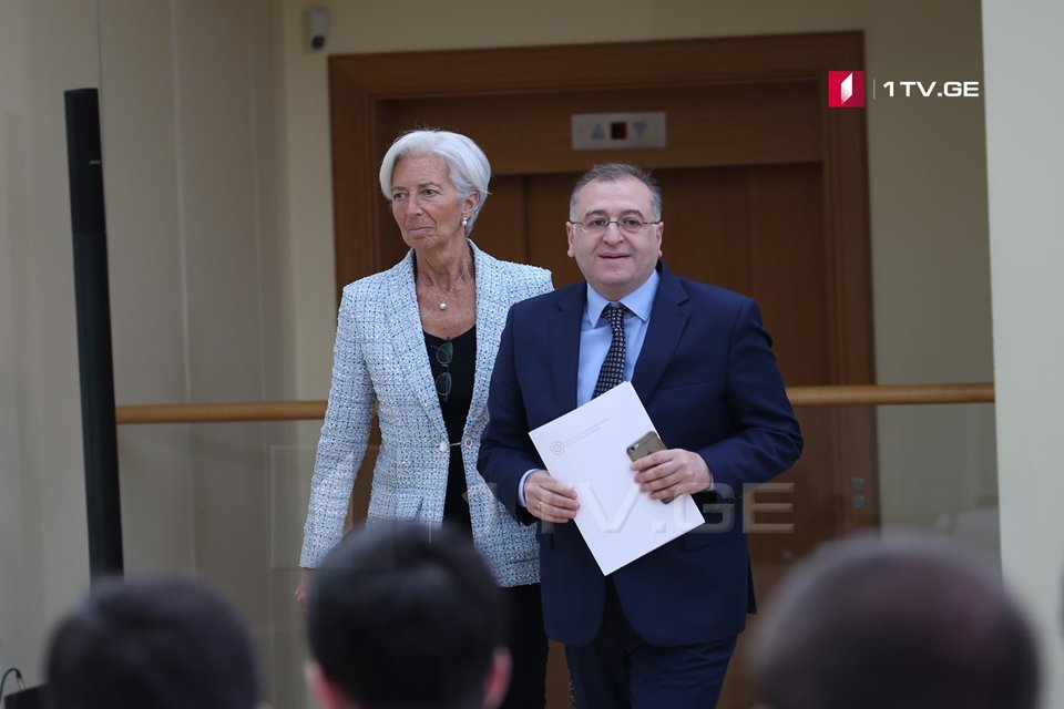 Коба Гвенетадзе - Визит Кристин Лагард является демонстрацией того, что МВФ поддерживает текущие реформы в Грузии