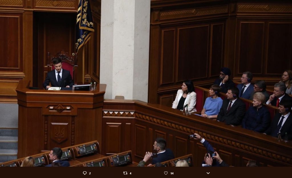 Саломе Зурабишвили - От имени грузинского народа передаю искренние поздравления новому президенту Украины