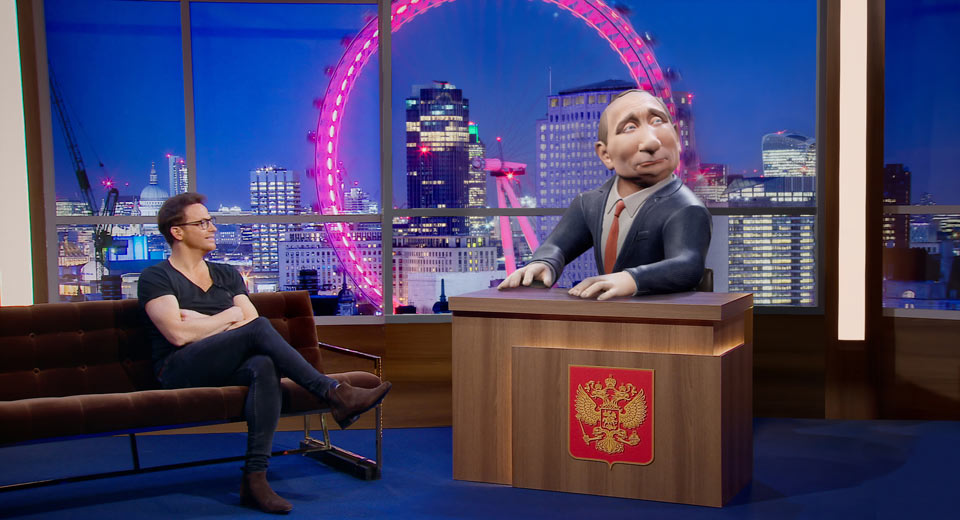 Комедийное шоу в эфире "Би-Би-Си" будет вести виртуальный Путин
