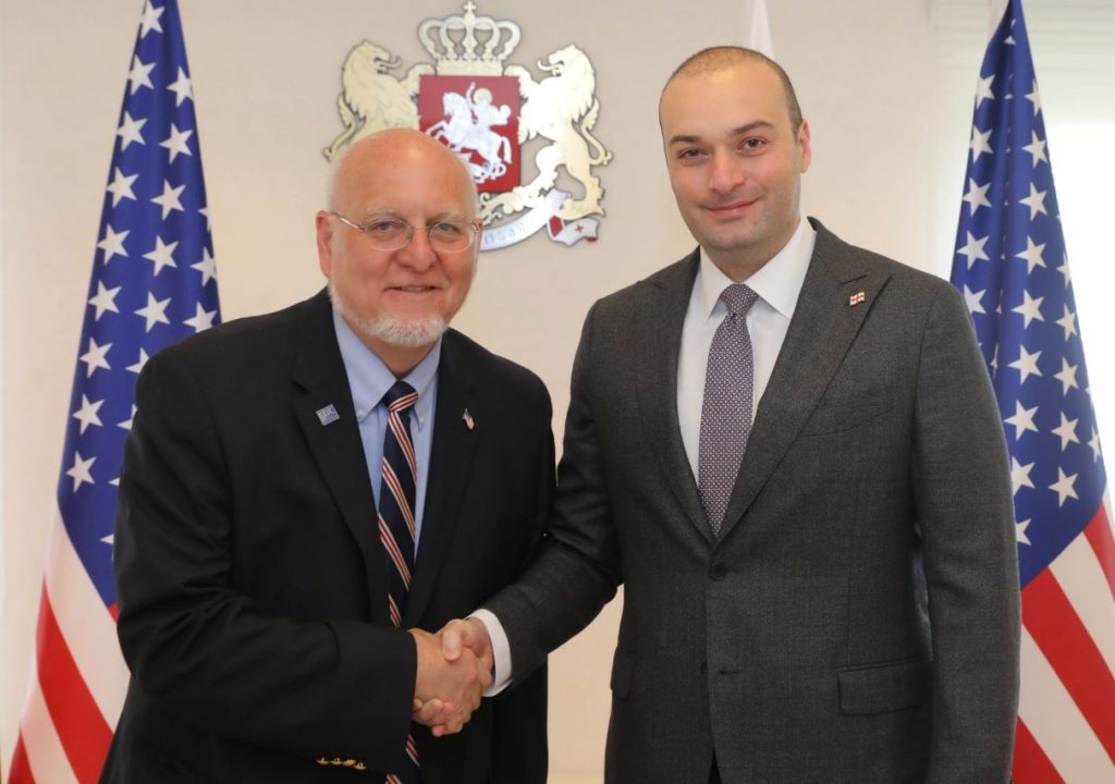 Mamuka Bakhtadze met Director of the Centers for Disease Control and Prevention (CDC) of US