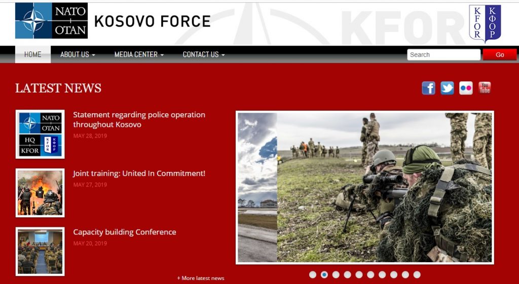 НАТО откликнулось на текущие события в Косово