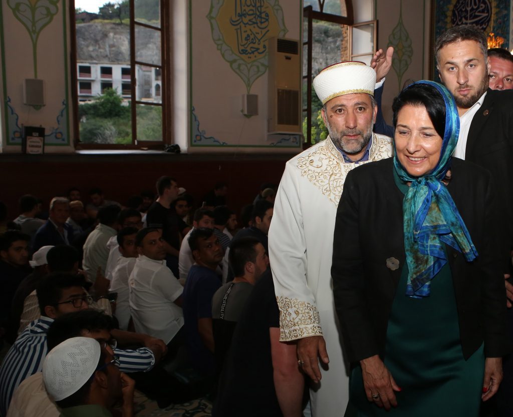 Salome Zurabishvili – Georgia is one of the countries where Sunnites and Shiites celebrate Ramazan Bayrami together
