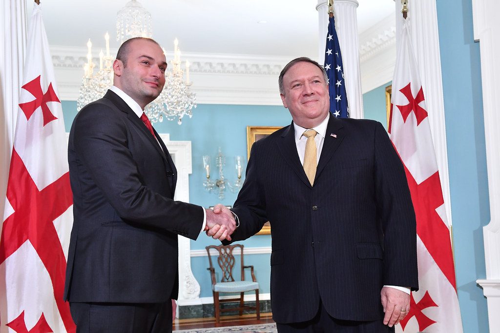 На этой неделе Мамука Бахтадзе встретится с государственным секретарем США Майком Помпео