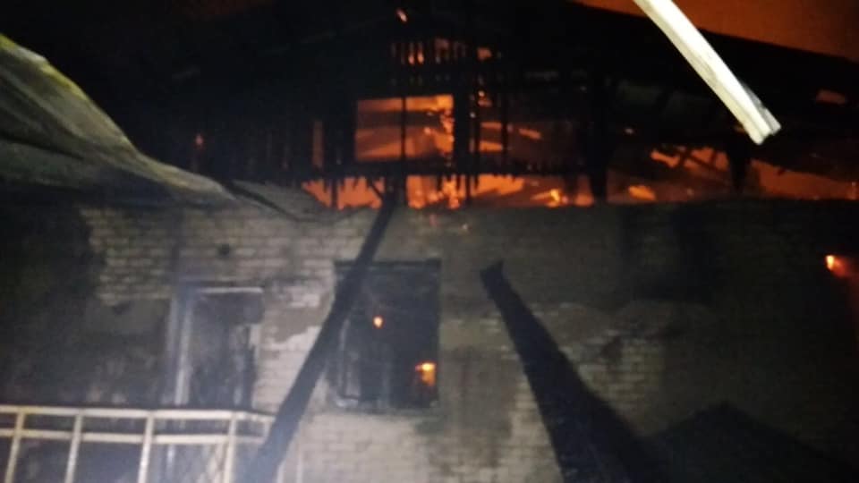 В результате пожара в одесской психиатрической клинике погибли шесть человек