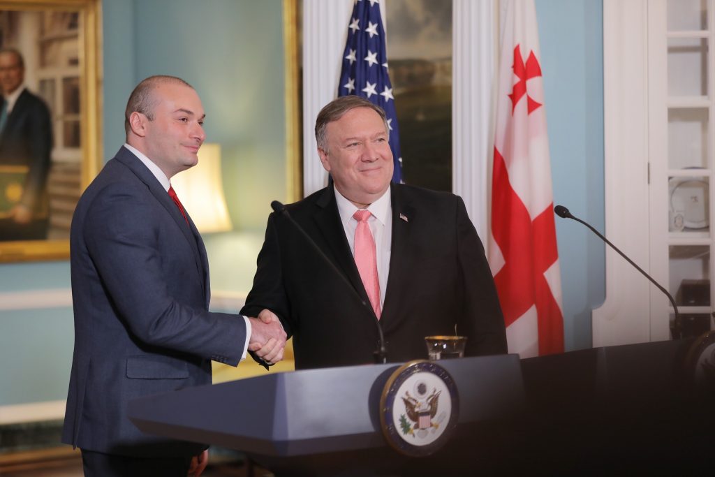 Georgian PM – Georgia’s achievements are mainly direct results of Georgia-US strategic partnership
