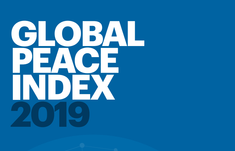 2019 թվականի «Խաղաղության գլոբալ ինդեքսում» Վրաստանը բարելավել է դիրքերը երեք հորիզոնականով