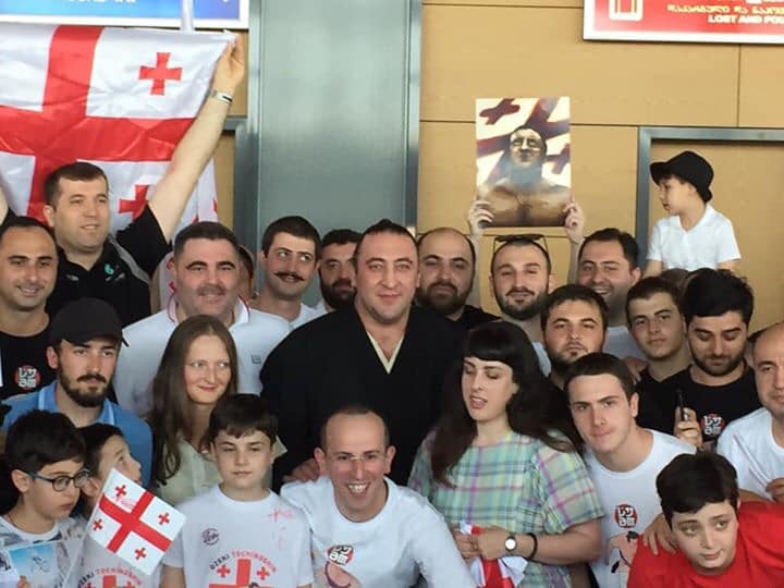 Тотиносин в Тбилиси - Спасибо болельщикам за поддержку