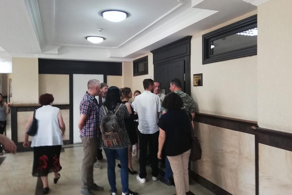 В Тбилисском городском суде проходят судебные процессы задержанных на акциях протеста