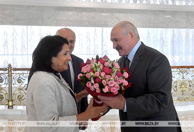 Александр Лукашенко на встрече с Саломе Зурабишвили - Мы люди мужественные и найдем выход из самых тяжелых ситуаций